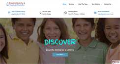 Desktop Screenshot of pediatricdent.com